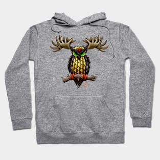 Moose Owl Hoodie